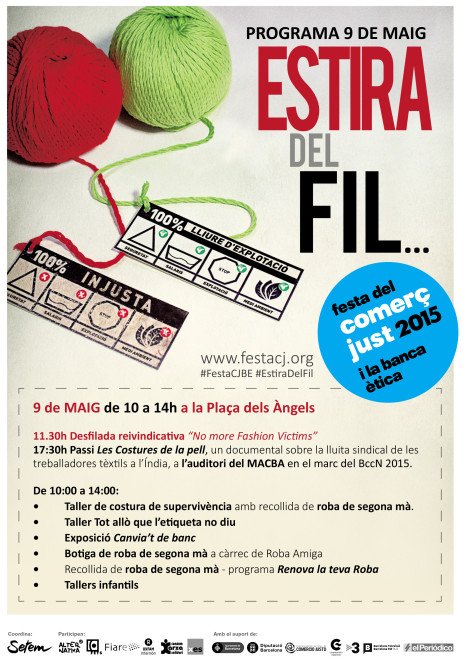 Estira del Fil, Festa del Comerç Just i la Banca Ètica a Catalunya